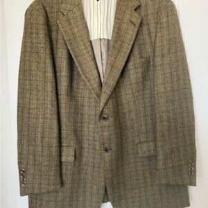 Tommy Hilfiger NWOT Vintage Wool Tweed Blazer Union Made in USA Men's 46R